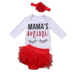 Baby Girl "Mamas Mini" Outfit